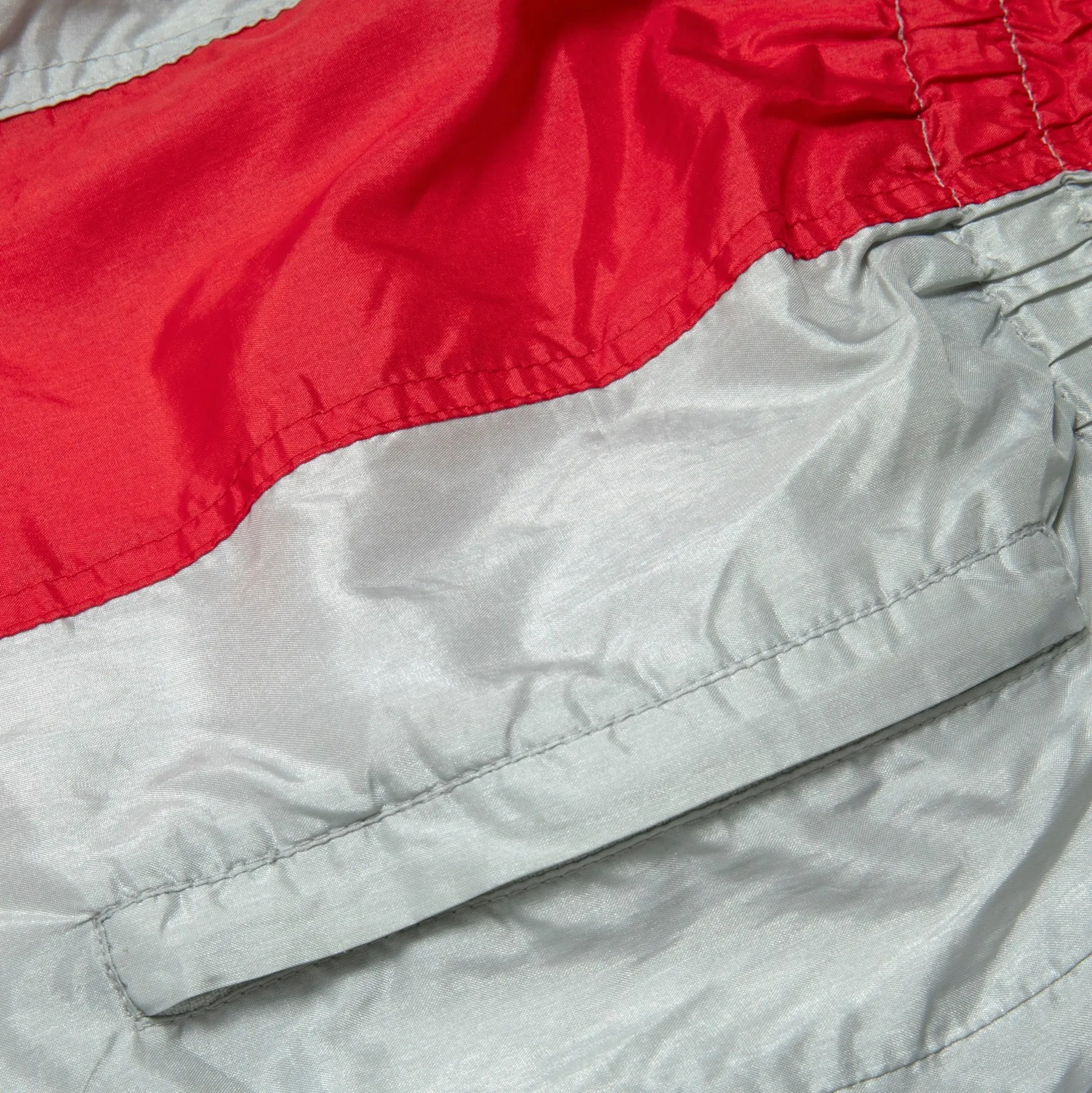 80s Nylon Angular Paneled Windbreaker