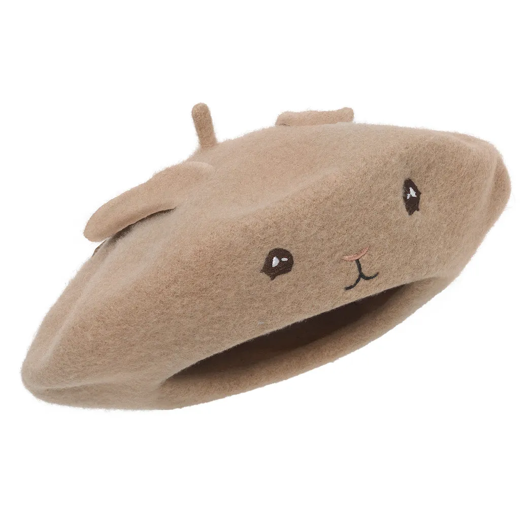 Andray Beret Bunny Brown Rabbit