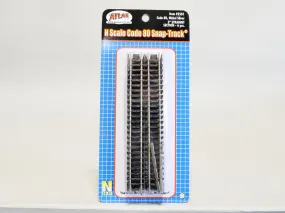 Atlas 2501 N Code 80 5" Straight Track Six Pieces