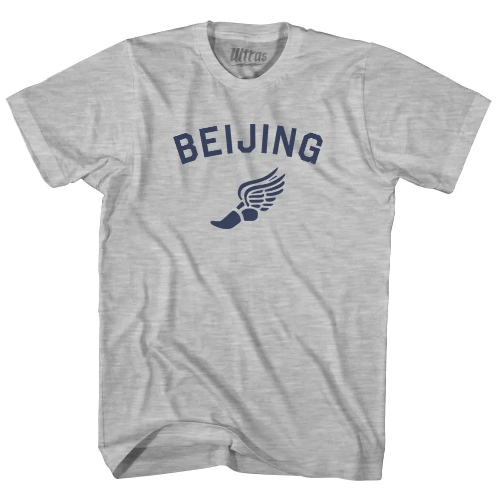 Beijing Running Track Winged Foot Womens Cotton Junior Cut T-Shirt