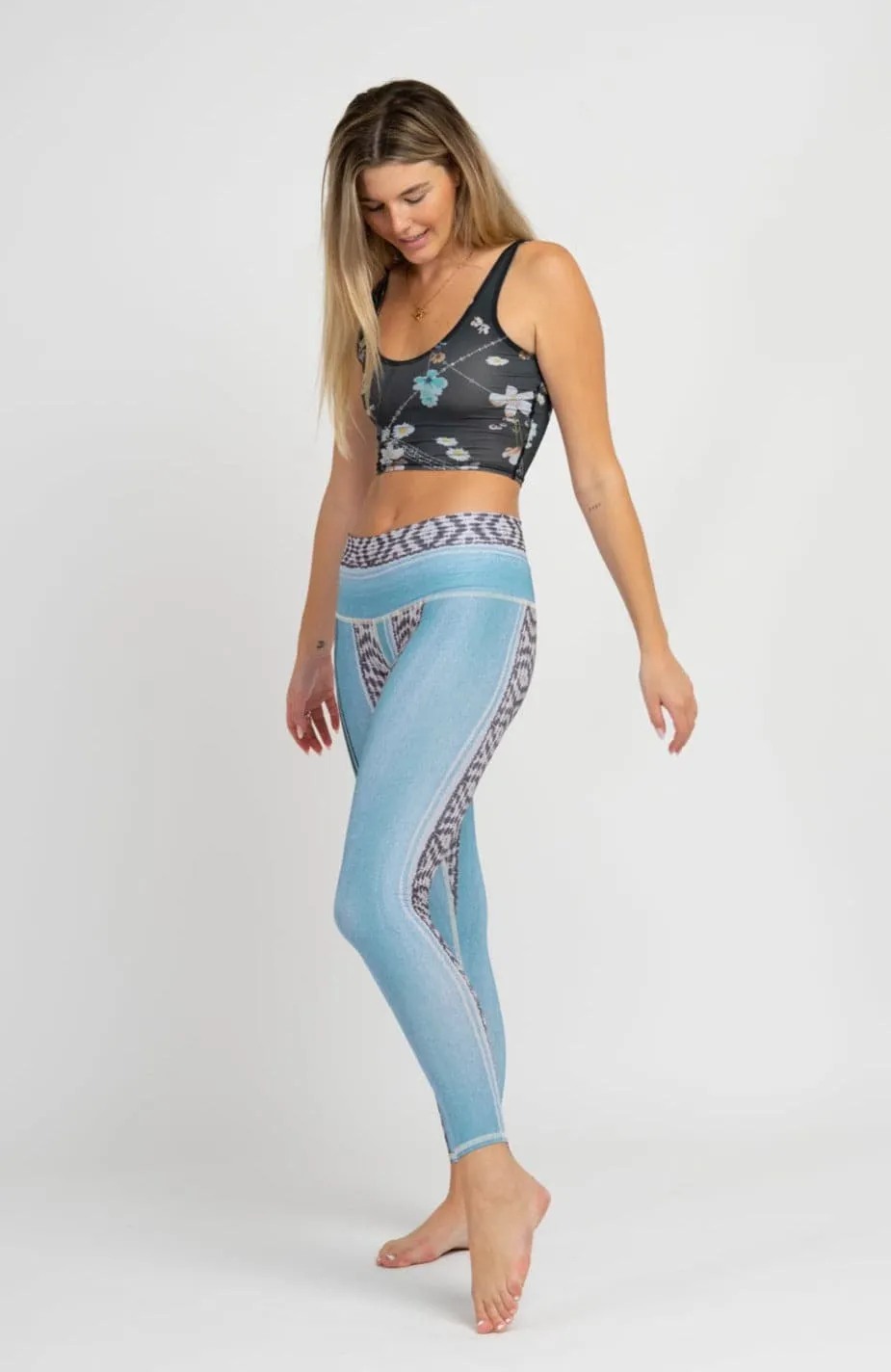 Border Towns Blue Hot Pant *Waitlist