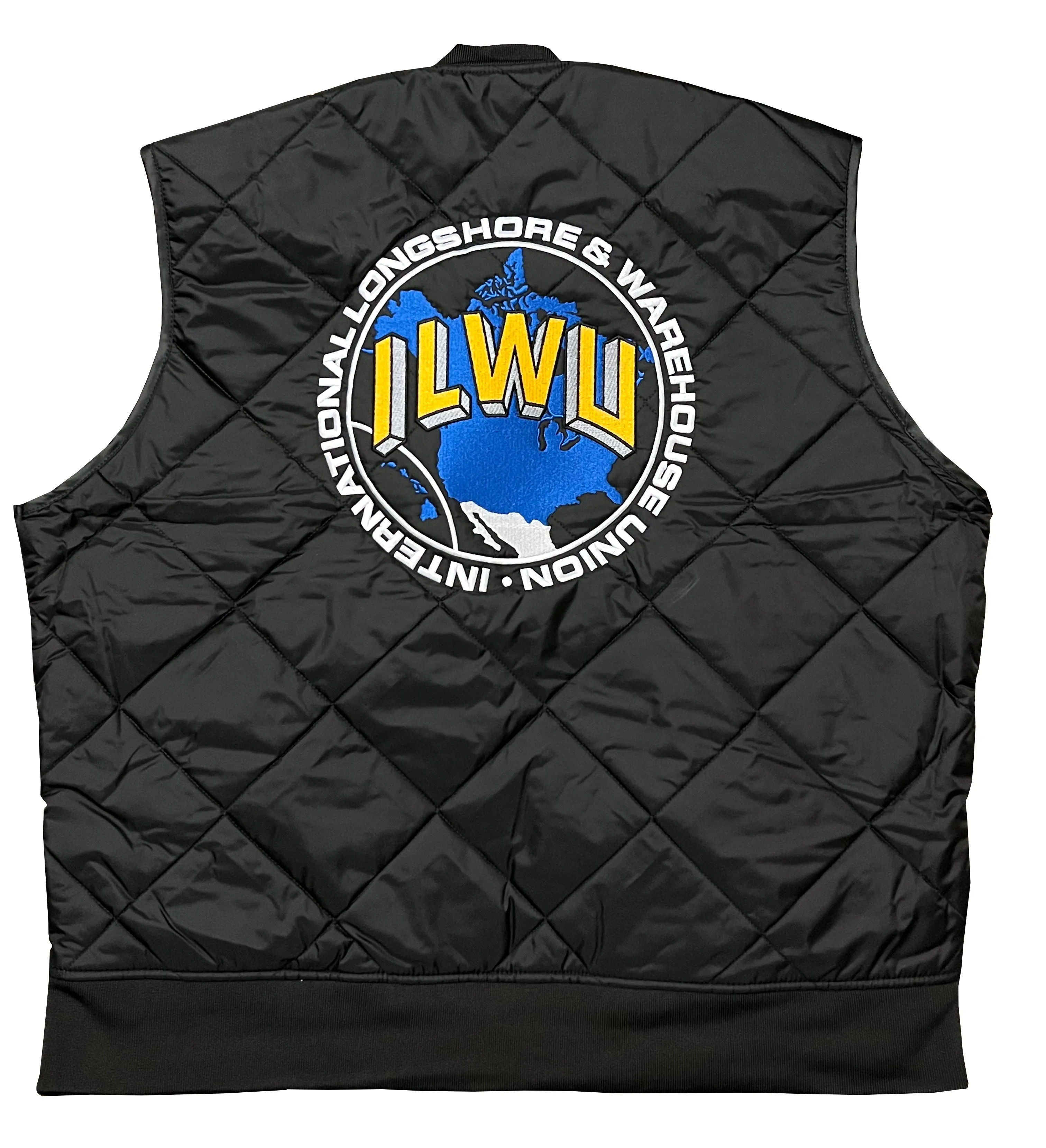 Diamond quilt vest