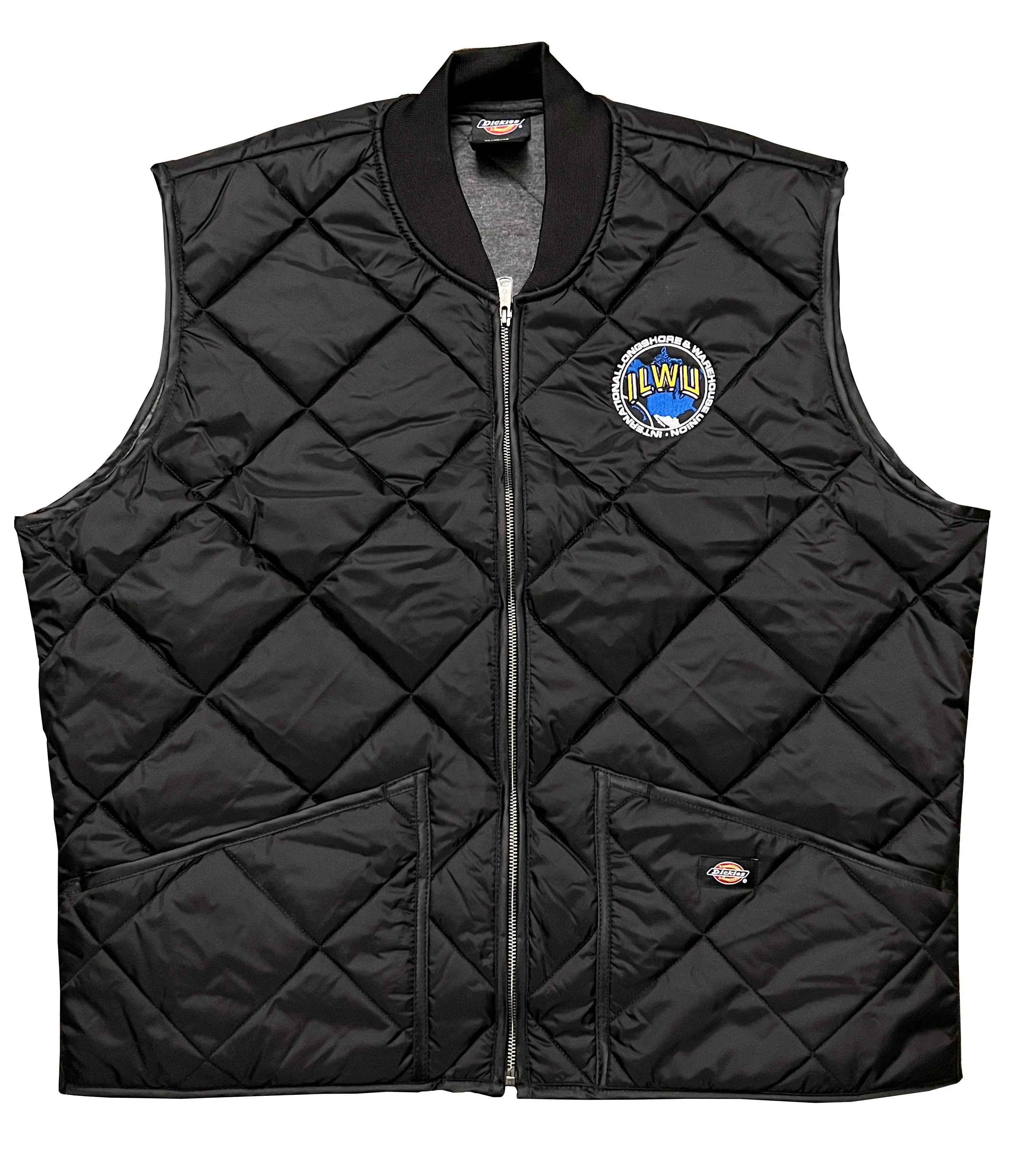 Diamond quilt vest