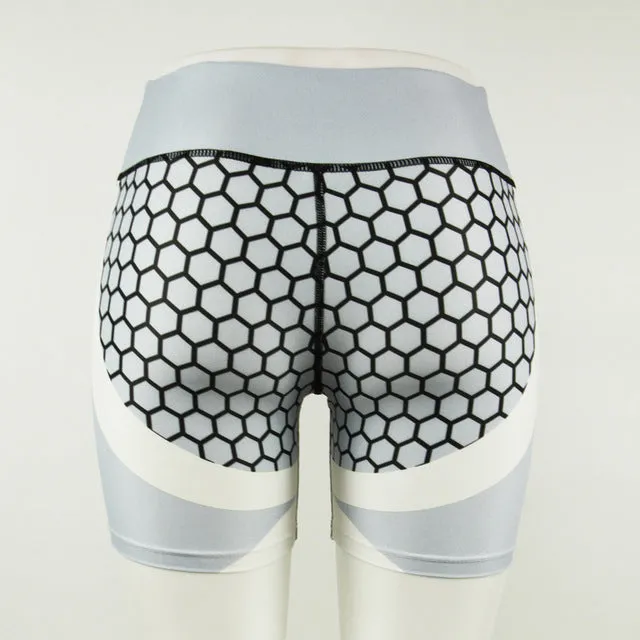 Honeycomb Carbon Yoga Pants