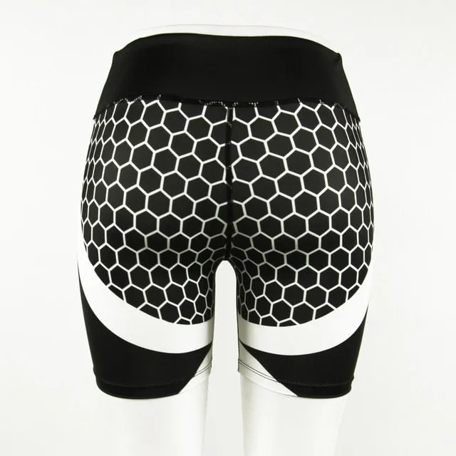Honeycomb Carbon Yoga Pants