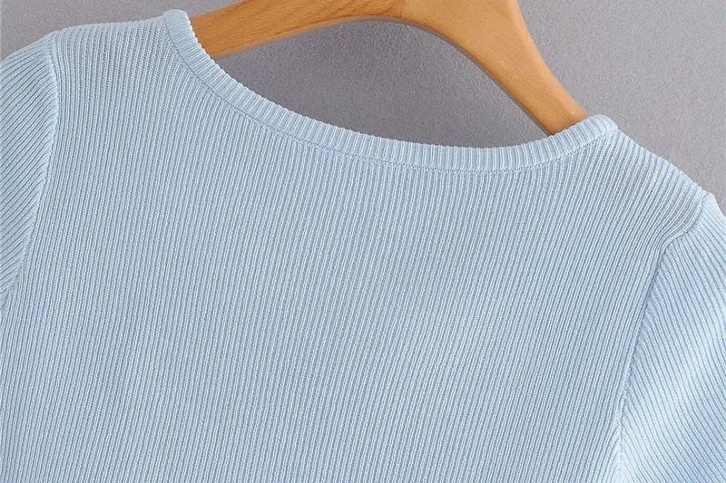 LACE UP CROP TOP