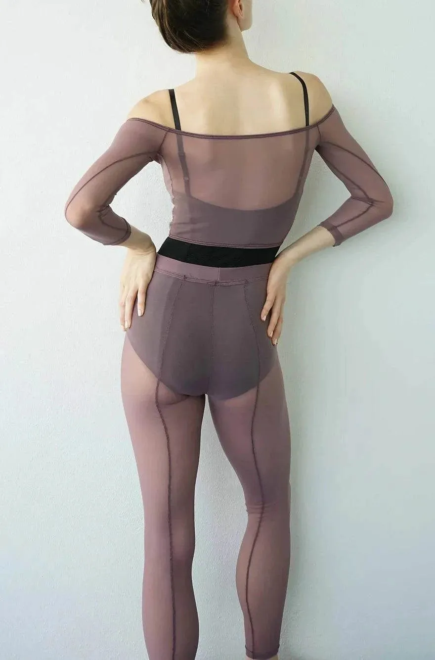 Meshie Crop Top