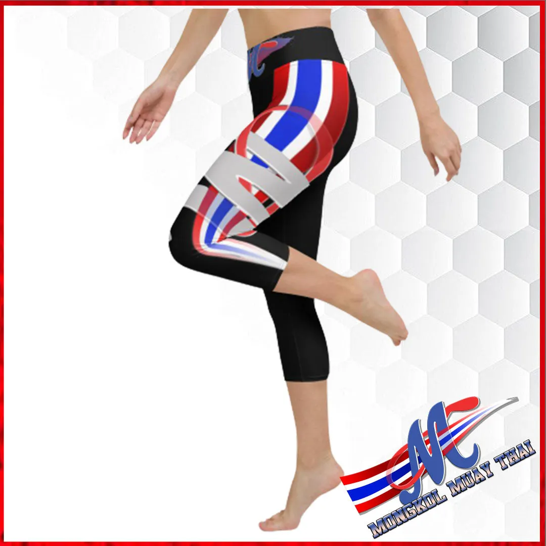 Mongkol Capri leggings, Muay Thai, Pilates, Yoga