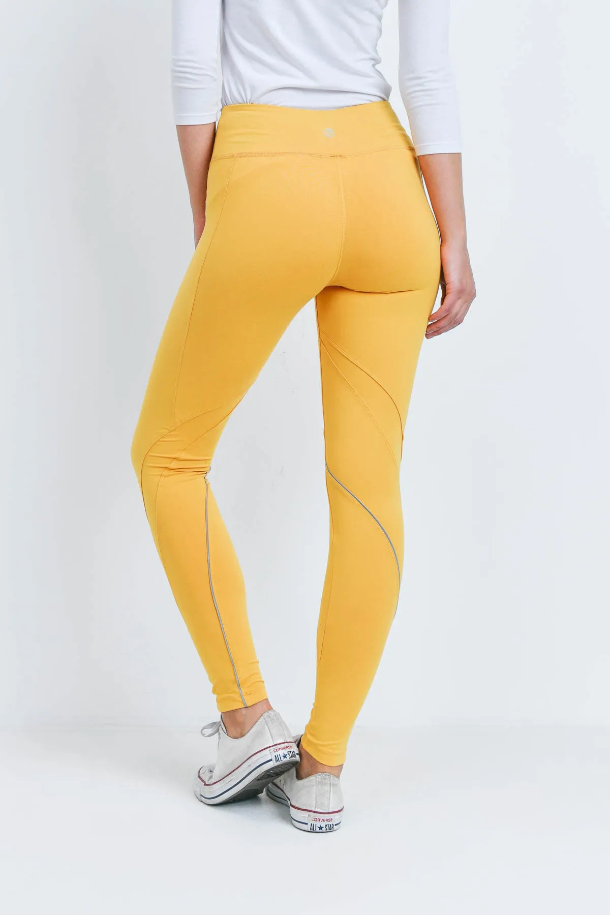 MUSTARD LEGGINGS YOGA PANTS 2-2-2