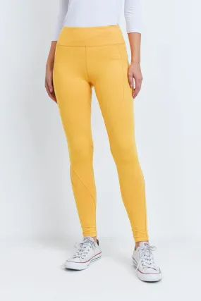 MUSTARD LEGGINGS YOGA PANTS 2-2-2