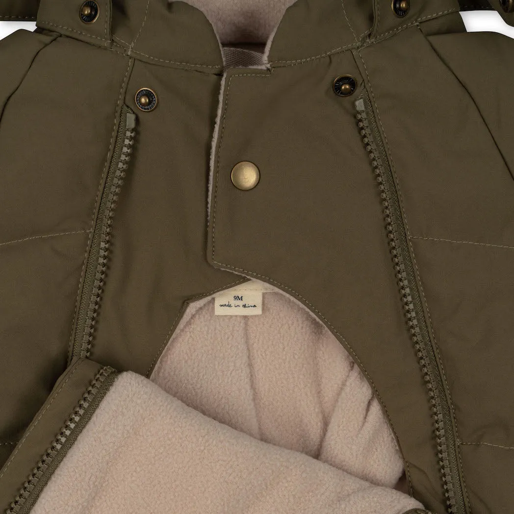 Nutti Down Onesie Dusky Green