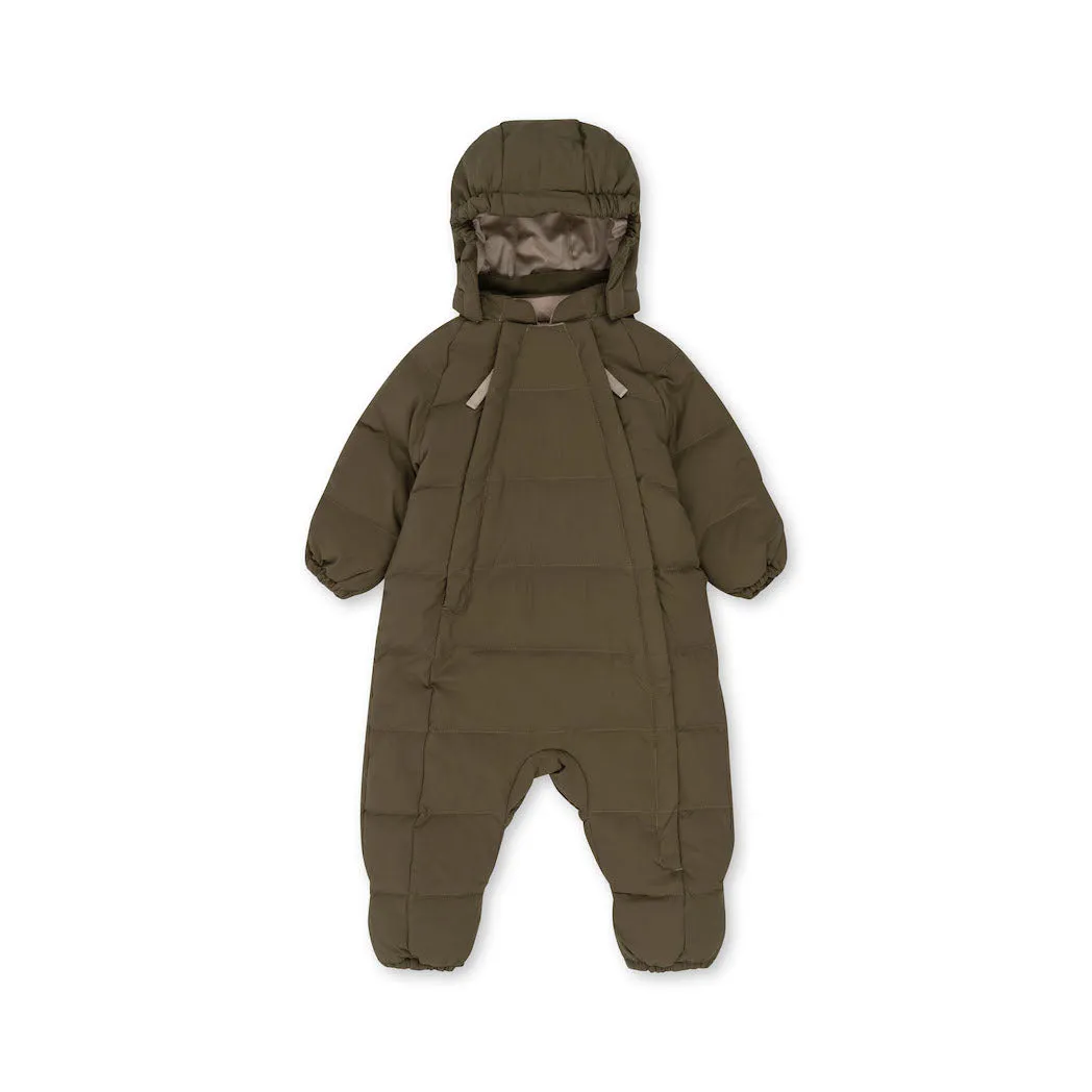 Nutti Down Onesie Dusky Green