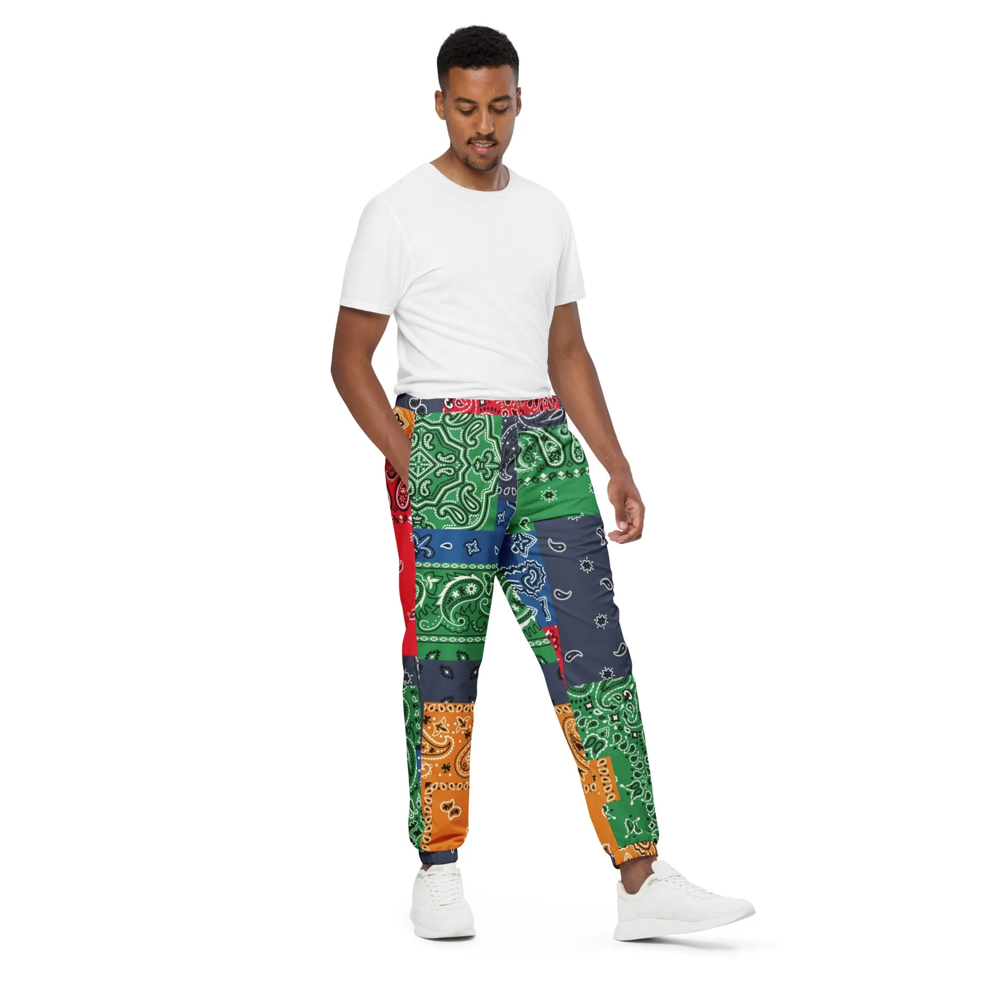Paisley Bandana Unisex track pants