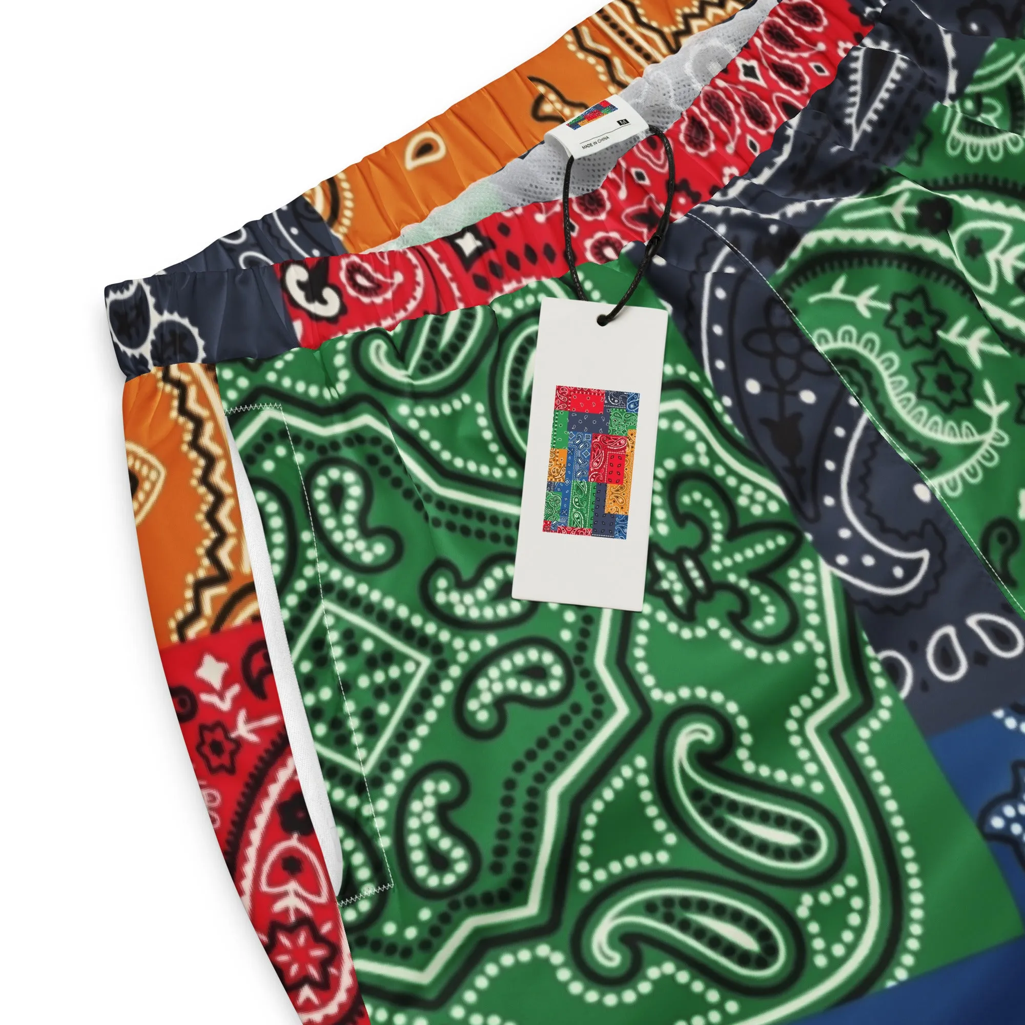 Paisley Bandana Unisex track pants