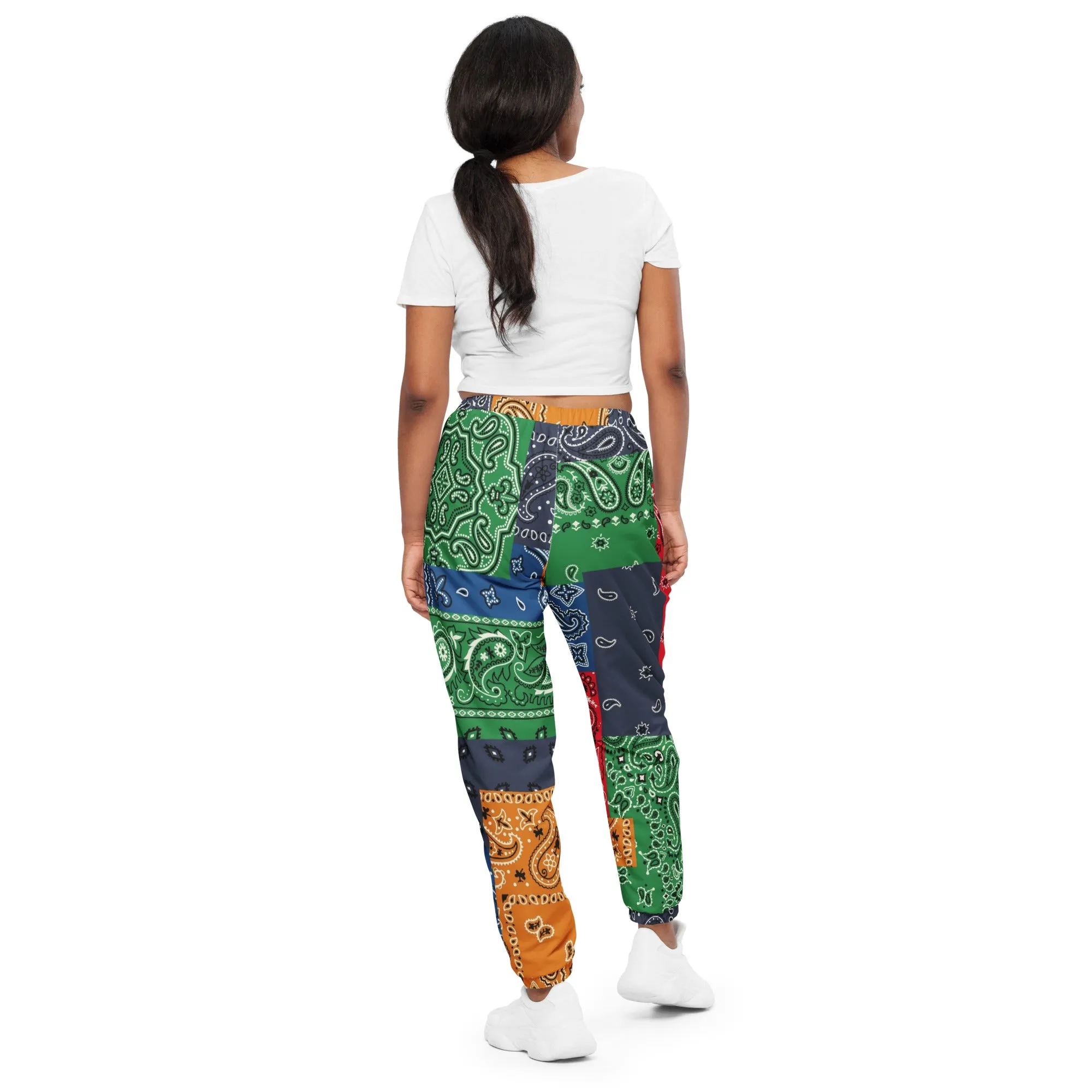 Paisley Bandana Unisex track pants