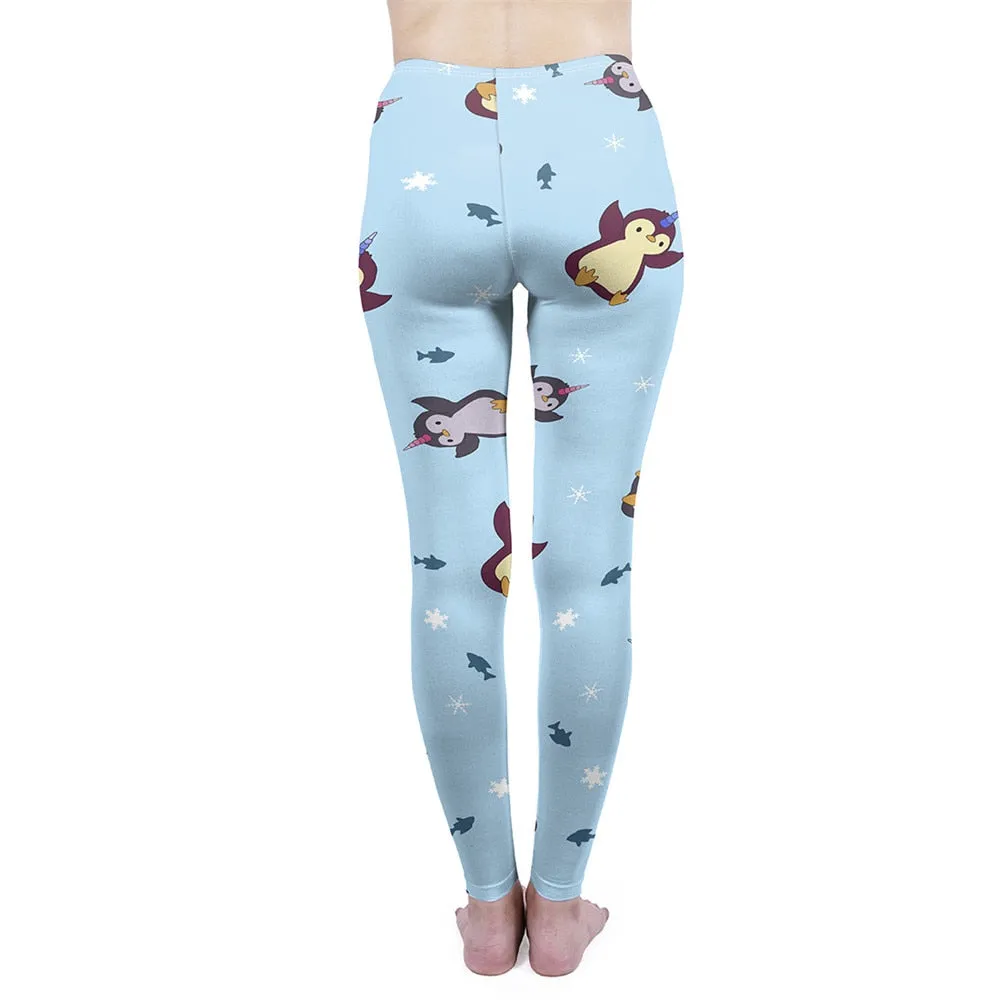 Penguin Unicorn Leggings
