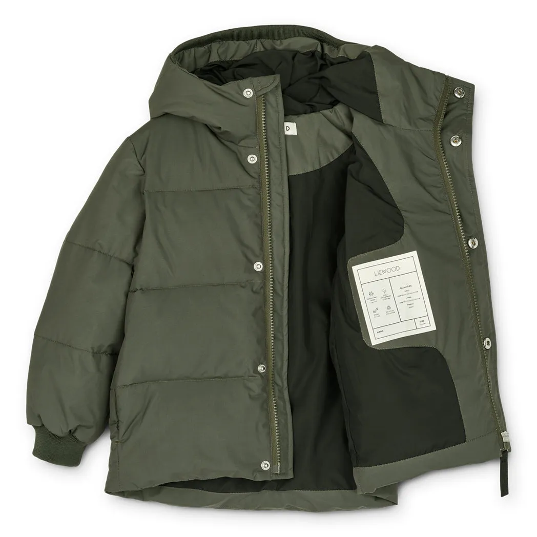 Puffer Jacket Palle Hunter green