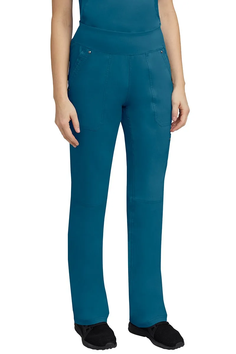 Purple Label Women's Yoga Scrub Set | Caribbean Blue