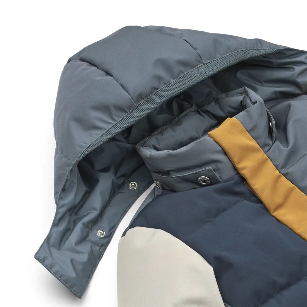 Reversible Puffer Jacket Paloma Whale blue multi mix