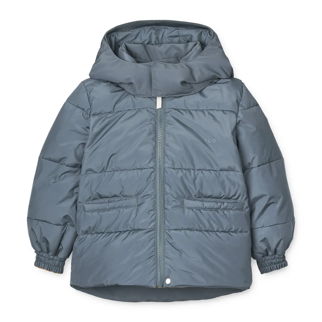 Reversible Puffer Jacket Paloma Whale blue multi mix
