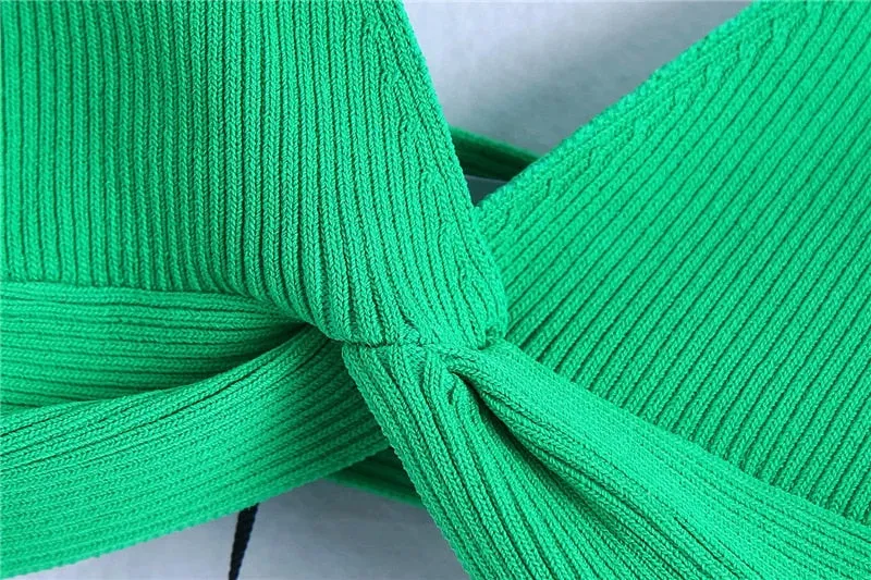 RIBBED KNIT TANK TOP