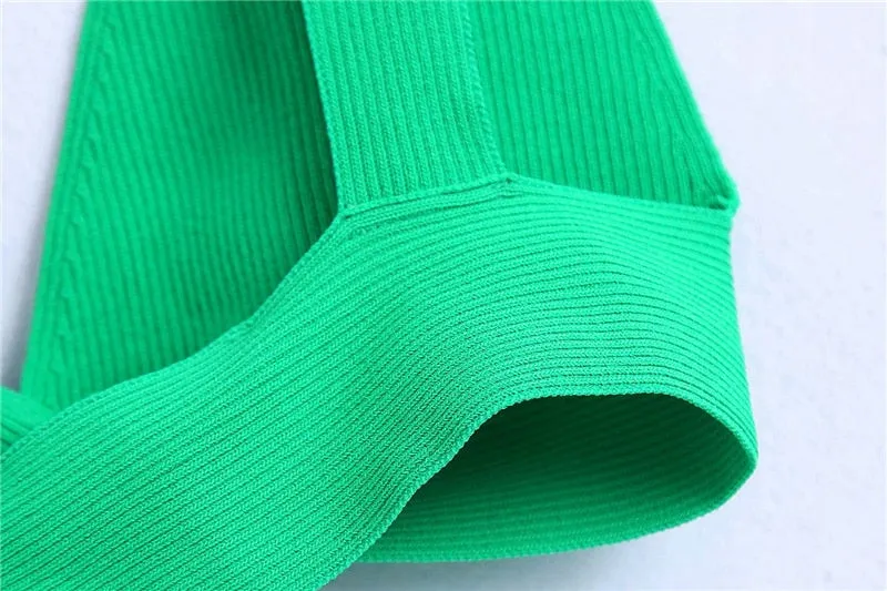 RIBBED KNIT TANK TOP