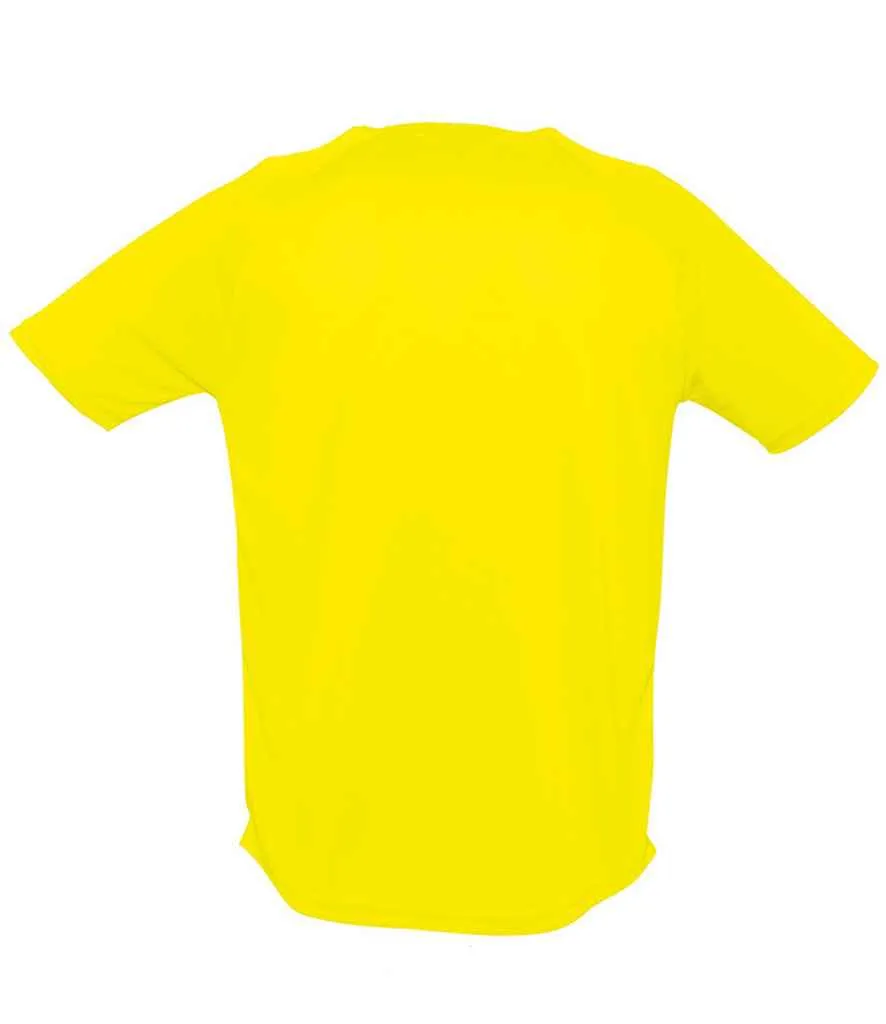 SOL'S Sporty Performance T-Shirt | Lemon