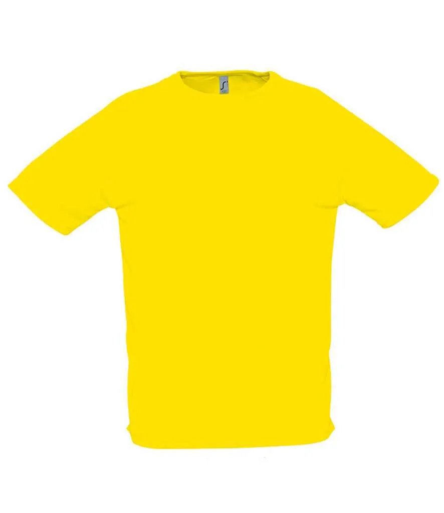 SOL'S Sporty Performance T-Shirt | Lemon